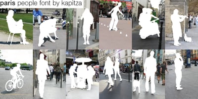 Font visual image of Paris&trade;