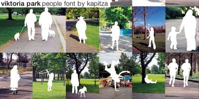 Font visual image of Victoria Park&trade;