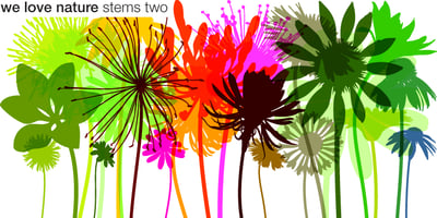 Font visual image of We Love Nature&trade; Stems Two