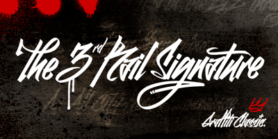 Font visual image of Graffiti Classic&trade;