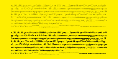 font