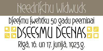 font