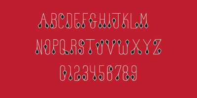Font visual image of Giglio Rosso