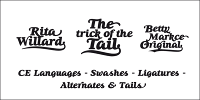 Font visual image of Lila Pro