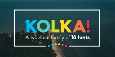 Font visual image of Kolka