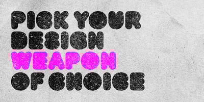 Font visual image of BAQ Metal&trade;