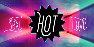 Font visual image of Neon Summer