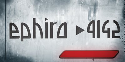 Font visual image of Deadspace