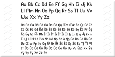 Font visual image of Ioana