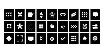 Font visual image of Clio Icons