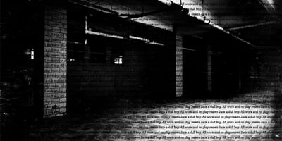 Font visual image of Black Asylum