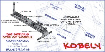 Font visual image of Kobely