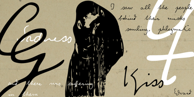 Font visual image of Edvard