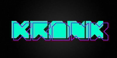 Font visual image of Krank