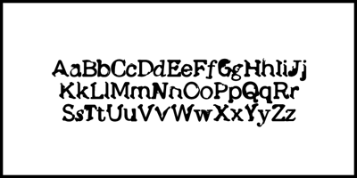 Font visual image of Debunk