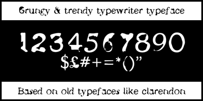 Font visual image of Debunk