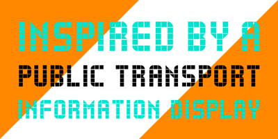 Font visual image of Bus