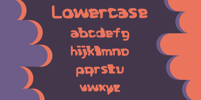 Font visual image of Hollows