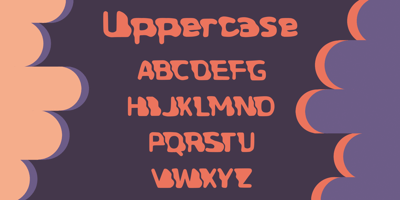 Font visual image of Hollows