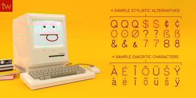 Font visual image of Quarkwell