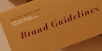 Font visual image of Along Serif BSC