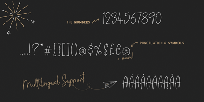 Font visual image of Hey Hogmanay