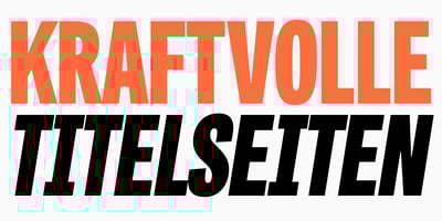 Font visual image of Tablet Gothic&trade;