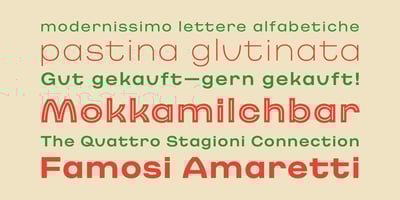 Font visual image of Babetta
