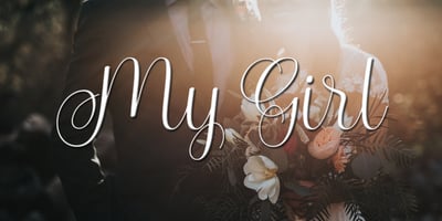 Font visual image of Healing Script