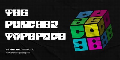Font visual image of The PUNCHER