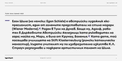 font
