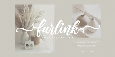 Font visual image of Love Craft