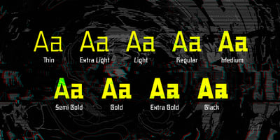 Font visual image of Legasov
