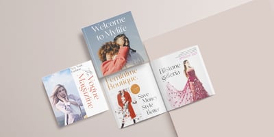 Font visual image of Mollie Glaston