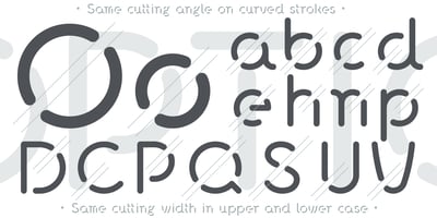 Font visual image of Stenzilla