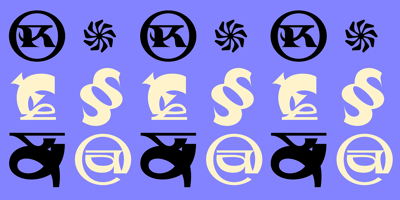 Font visual image of Galle