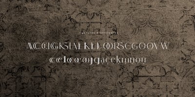 Font visual image of Dolce Gargia