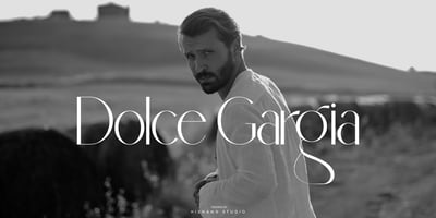 Font visual image of Dolce Gargia