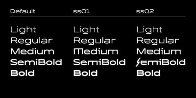 Font visual image of Portland Grotesk