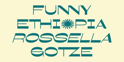 Font visual image of Gesto