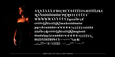 font