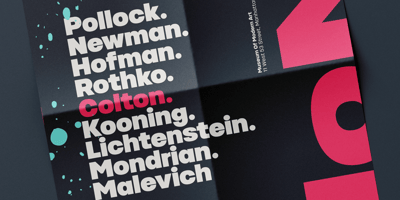 Font visual image of HD Colton