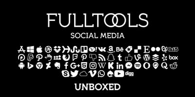 Font visual image of Full Tools