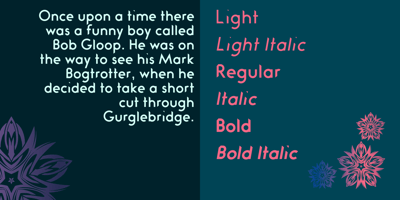 font