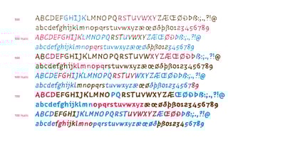 Font visual image of Six Minutes