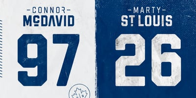 Font visual image of Hockeynight Sans