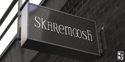 Font visual image of Skaremoosh
