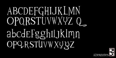 Font visual image of Skaremoosh