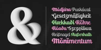 Font visual image of Ralsteda Script