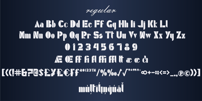 Font visual image of Roxy Vp